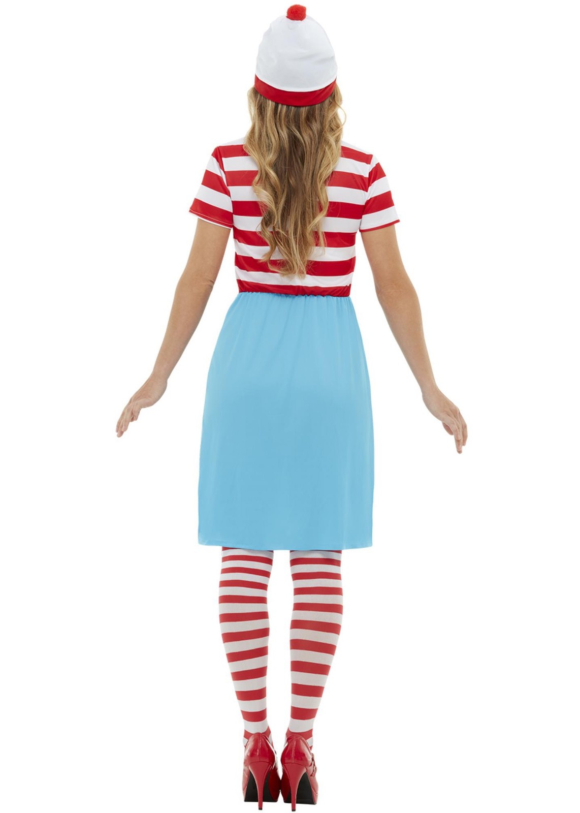 Ladies Wheres Wally Costume 80s Wenda Womens Cartoon Book Week Fancy Dress image 5