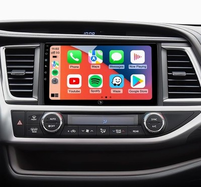 10.2'' Car Stereo Radio for Toyota Highlander 2014-2019 - Wireless CarPlay Androi