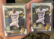 2025 Bowman Chrome & Mega Mojo Prospects Konnor Griffin #BCP-86 Mojo Refractor