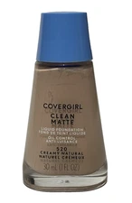 CoverGirl Clean Matte Liquid Oil Control Foundation 520 Creamy Natural