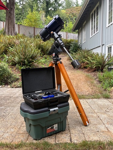 Meade ETX-125 / Vixen Great Polaris Telescope Package – Complete Astronomy Setup