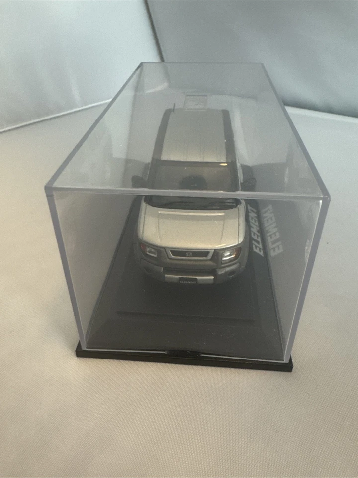 1: 43 EBBRO 本田元素缎面银色金属模型汽车压铸 — 第 4/4 张图片