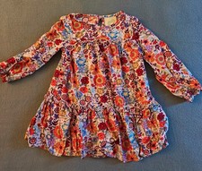 Fall Flower Toddler Dress