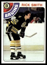1978-79 Topps Hockey Card Rick Smith Boston Bruins #164 EX-MT