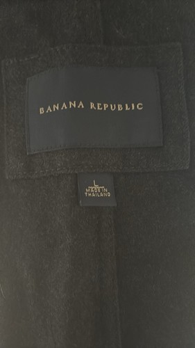 Banana Republic Men’s Large Military Style Jacket - Picture 3 of 8