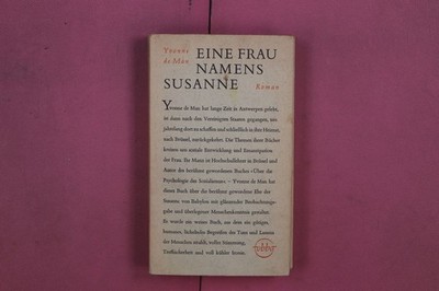 300386 Yvonne de Man EINE FRAU NAMENS SUSANNE Bonner Buchgemeinde HC