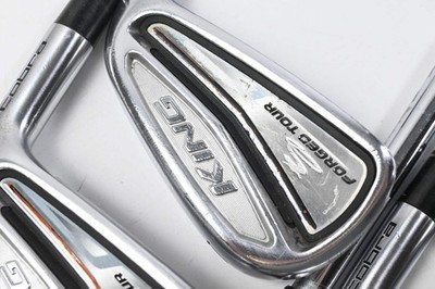 Cobra King Forged Toureneisen / 6-PW / Stiff Flex Dynamic Gold S300 Schäfte