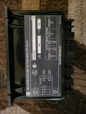 Allen-Bradley 813S-VOA Line Voltage Monitor Relay, 240V 60Hz