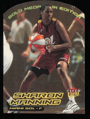 2000 Ultra WNBA #99 Sharon Manning Gold Medallion  Basketball  NM-MT
