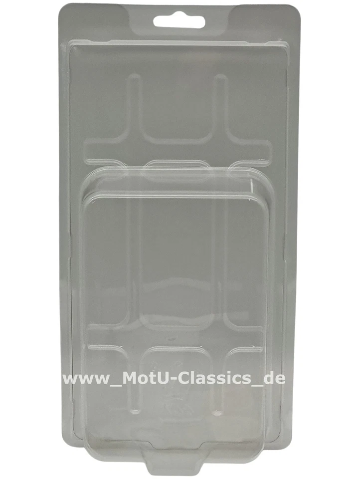 SCHUTZHÜLLE CLAMSHELL BLISTER CASE GCT MOTU ORIGINS Vintage MASTERS UNIVERSE