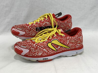 Newton Kona Running Shoes 2016 Red Yellow Women s Size 10/Men s 8.5