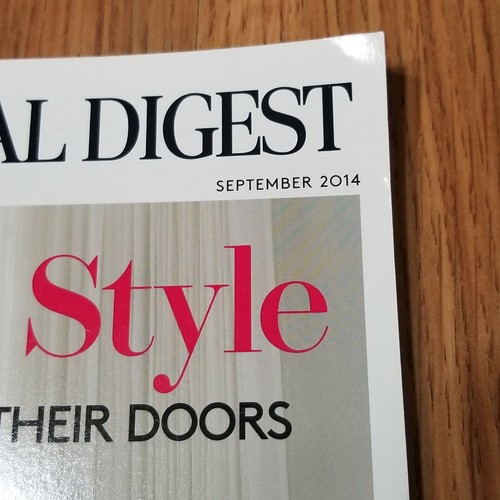 Architectural Digest Magazines Lot Of 12 October 2008 Special Issue 2013 2014 - Picture 21 of 24