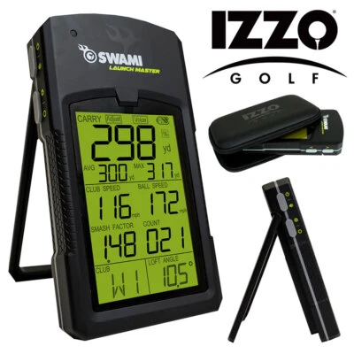 Izzo Swami Launch Master Golf Launch Monitor + KOSTENLOSE HÜLLE! - NEU! 2024