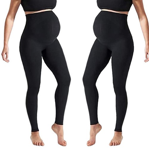 Para mujeres Sin costuras Maternidad Prendas con forma Embarazo Ropa interior Bragas de soporte para el vientre - Imagen 28 de 29