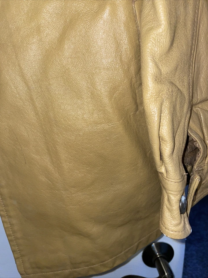 Jaqueta de couro de vaca macia Tanners Ave casaco de inverno pesado neve ao ar livre - Imagem 4 de 4