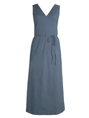 Cosmo Italian Linen Small 4 6 Beige Coastal Minimal Lagenlook Smocked Midi  Dress | eBay