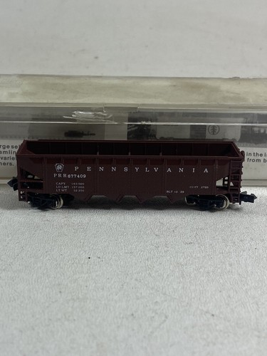 Tren escala N Con-Cor Pennsylvania PRR 677409 góndola marrón | Zustand: Used