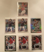  2020 Bowman Baseball Minnesota Twins Chris Vallimont #BFE-78 Alex Kirilloff Lot