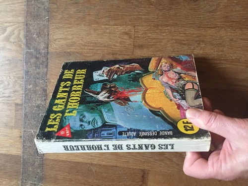 PETIT FORMAT BD LES GANTS DE L HORREUR elvifrance grand format rare 452 p 0