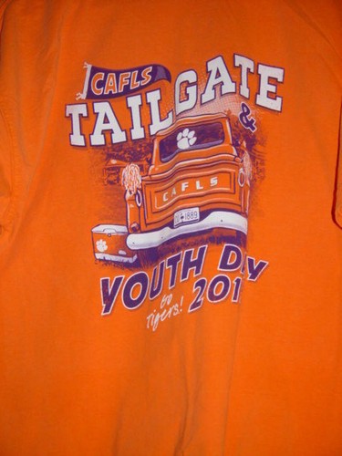 CAFLS TailGate Youth Day 2015 Go Tigers T-Shirt Size Medium - Picture 3 of 7