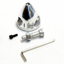 3 slot Aluminum Spinner 38mm 1.5in for 4.0mm shaft motor propeller RC Airplanes