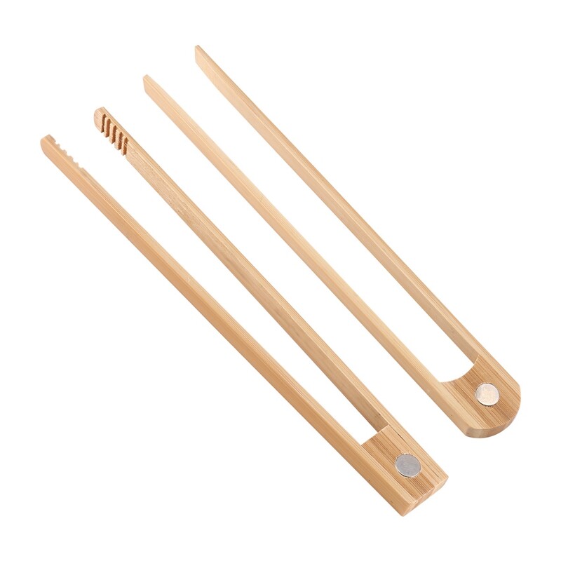 2 Pieces Bamboo Toaster Tongs 8.7 Inch Wooden Kitchen Toast Tongs for eBay