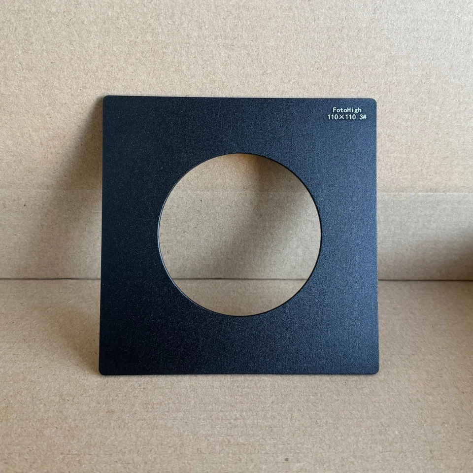 Metal Lens Board 65mm #3 Hole for TOYO VIEW 45CF 45A + K. B. Canham 110X110mm - Image 3 of 3