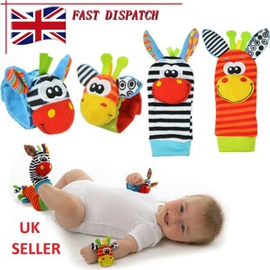 foot finder and wrist rattle set