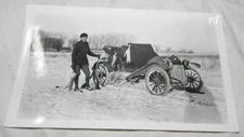 Vintage Photograph of 2 women in a Maxwell Automobile