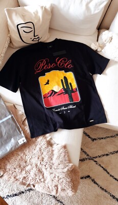 Peso Desert Tee T-Shirt limited Edition Nevada Gr. XL pesoclo schwarz Neu