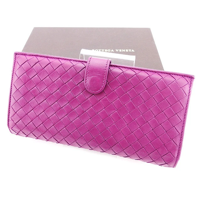 bottega veneta wallet purple