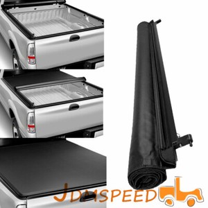 Soft Roll Up Lock Tonneau Cover For 19 2020 Jeep Gladiator Ebay