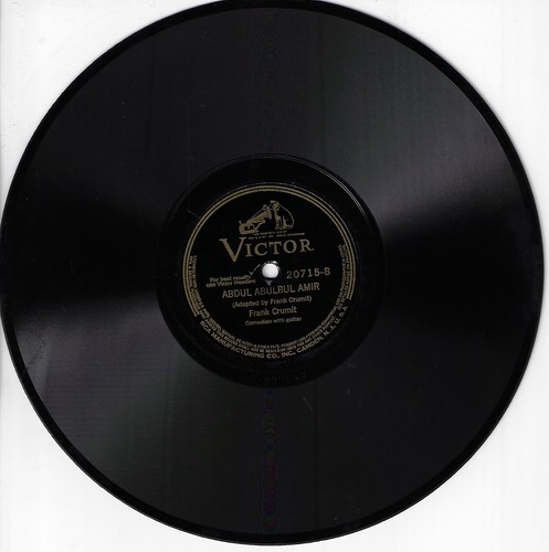 FRANK CRUMIT/FRANKIE AND JOHNNIE   /USED VINYL 78RPM VINYL VICTOR 20715 - Imagen 3 de 4