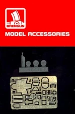 Brengun Models 1/144 MESSERSCHMITT Me-309 Resin & Photo Etch Detail Set