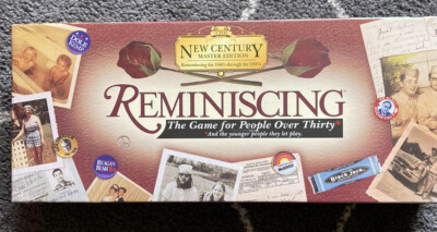 Reminiscing - The Game for People over 30 Master Edition NEW & SEALED 2000