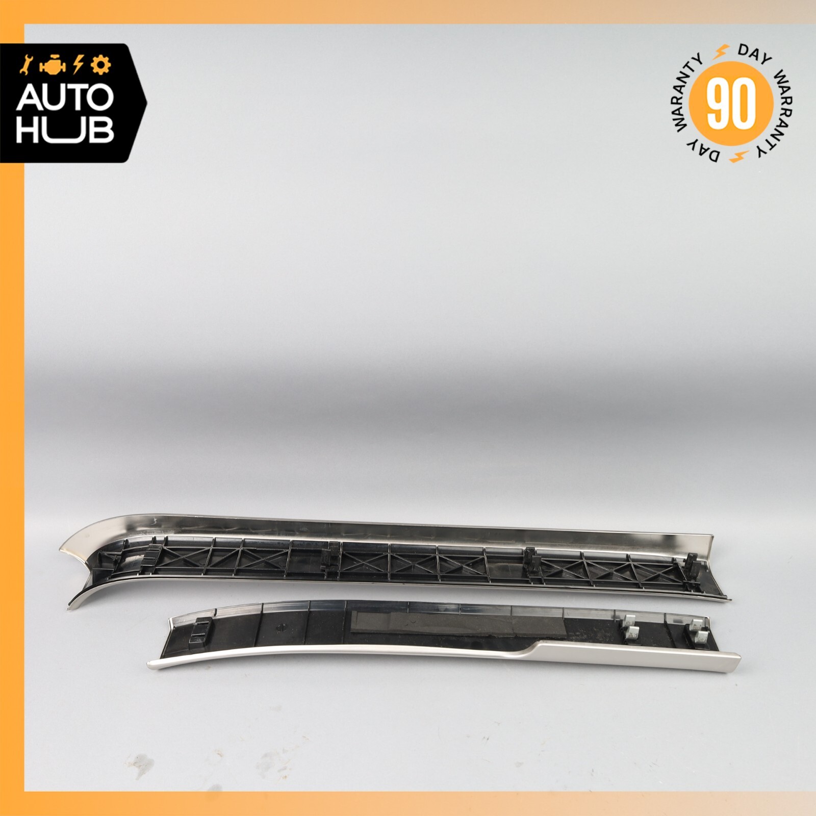 06-13 Bentley Continental Flying Spur Right Side Door Step Sill Set of 2 OEM 80k