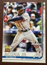 Ronald Acuna Jr 2019 Topps Opening Day #51 Rookie Cup
