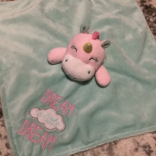 Coperta di sicurezza sonaglio Baby Starters Unicorno Lovey Dream a Little Dream  - Foto 1 di 4