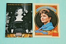 JACQUELINE KENNEDY LOT OF 2 2012 AMERICANA #102 2014 GOLDEN AGE #84 