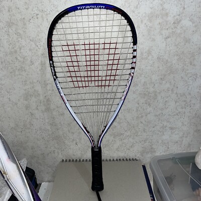 Wilson Racquetball Racquet XS 3-7/8 Titanium Ripper Power - Multicolor!