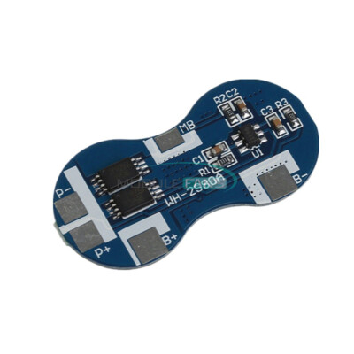 2S 4A BMS Protection PCB Board for 2 Packs 18650 Li-ion lithium Battery Cell