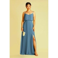NWT Birdy Grey Gwennie Dress Chiffon Twilight Bridesmaid Size Small S NEW