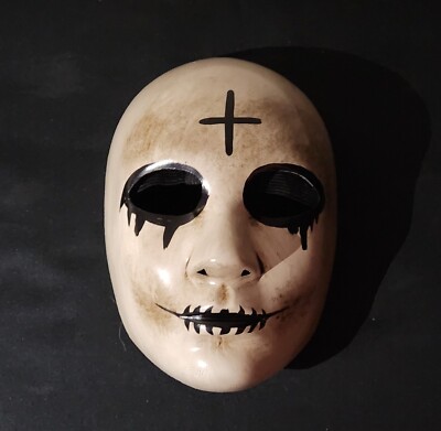 Purge Cross/Anarchy Mask Adult size Halloween, Cosplay, Costume Party! Realistic