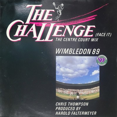 Chris Thompson   The Challenge (Face It) 12'' - Europop, Synth-pop - 1989