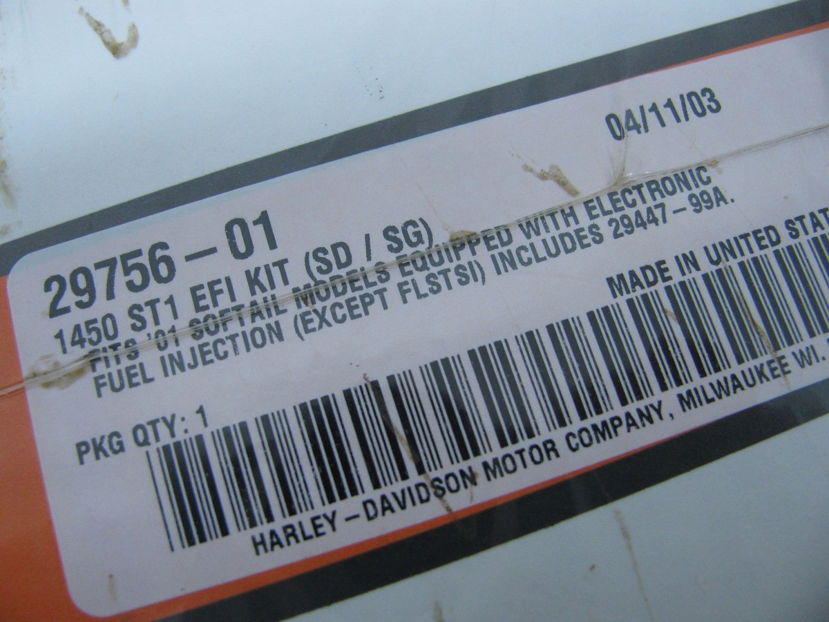 New Harley Davidson Screamin Eagle Stage 1 Air Cleaner Kit 29756