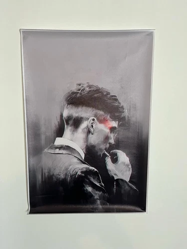 Toile Canvas Imprimer Peaky Blinders Tommy Shelby 40 x 60 cm Livraison Gratuite