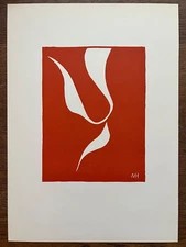 Henri Matisse "Skater in Motion II"  Original Lithograph Paris Mourlot 1939