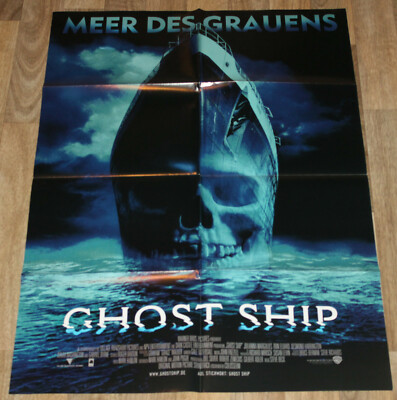 GHOST SHIP Org. Plakat A1 -2002- HORROR Gabriel Byrne, Julianna Margulies