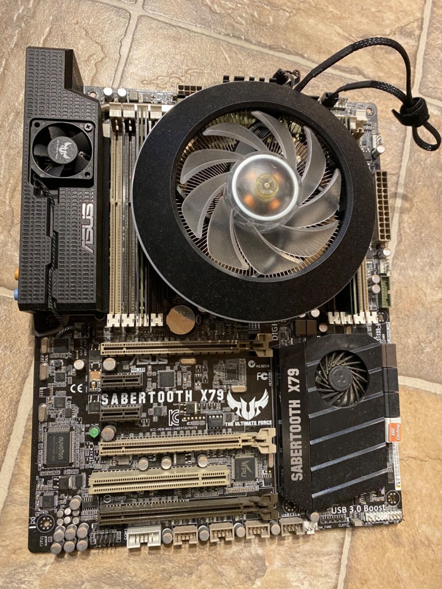 ASUS TUF SABERTOOTH X79セット ASUS TUF Sabertooth X79 Detailed, Too | TechPowerUp