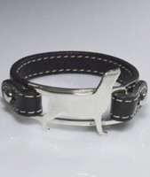 Labrador 2 Echtes Lederarmband In 925 Silber Luce